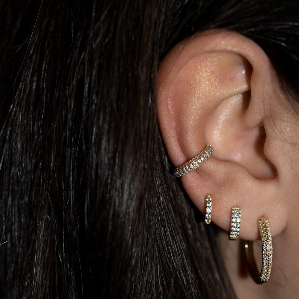 Shine earcuff gold