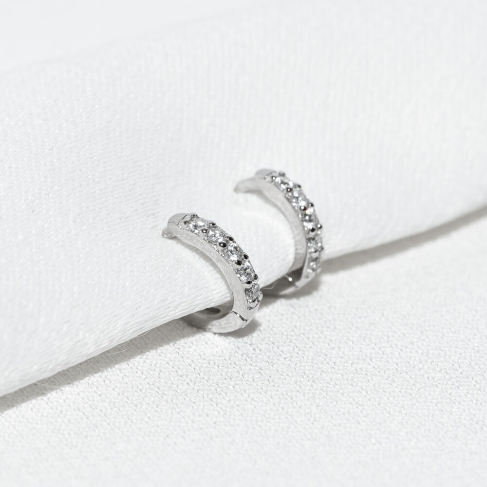 Nano hoops silver